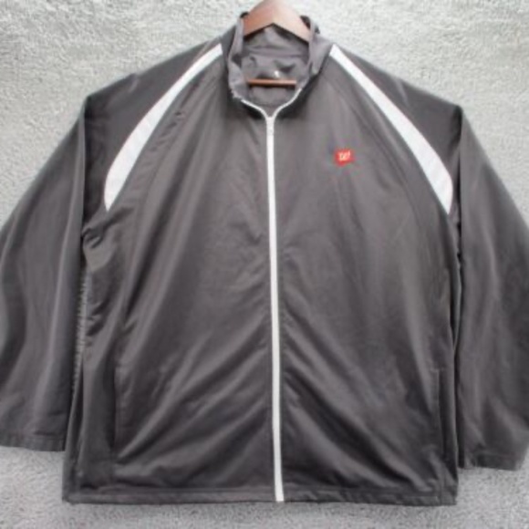 Walgreens Employee Uniform Soft Shell Jacket Adult XXL 2XL Gray Logo Athletic - Picture 1 of 11